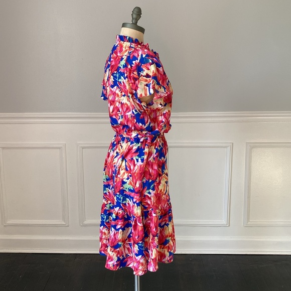 Morgan Taylor Floral Print Dress - Picture 5 of 8